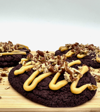 Chocolate Turtle Cookies Tutorial