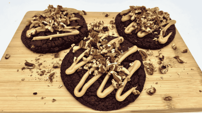 Chocolate Turtle Cookies Tutorial