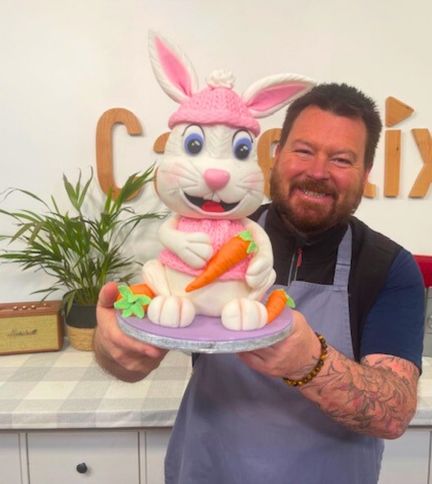 Cute Rabbit Cake Topper Tutorial – LIVE