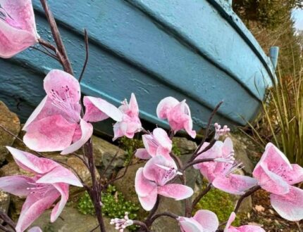 Easy Wafer Paper Cherry Blossoms