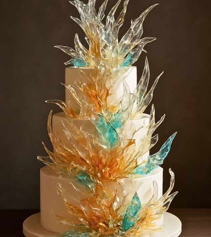 Explore Isomalt & Edible Glass in Cake Decorating