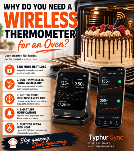Why Do You Need a Wireless Thermometer for an Oven