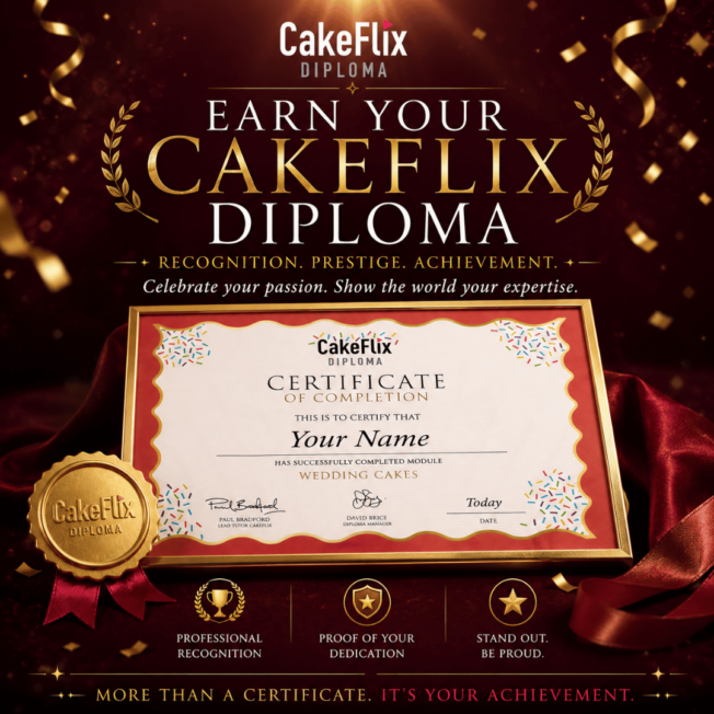 CakeFlix Diploma 1080 X 1080