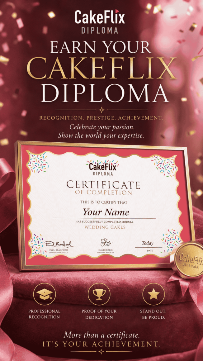 CakeFlix Diploma Sales graphic