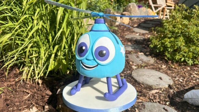 Cartoon Helicopter Cake Tutorial