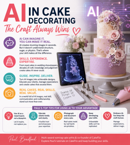 AI in cake decorating