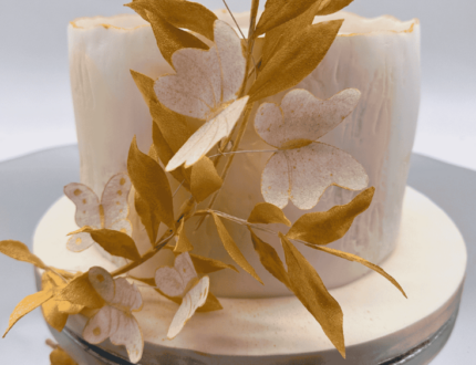 Floating Tiered Wedding Cake
